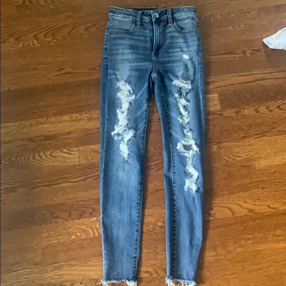 American Eagle super stretch jeans